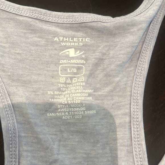 NWOT racer back tank top -size Large - Picture 2 of 2